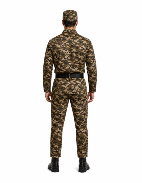 Fato Militar Tamanho L | Disfarces para Adultos O Rei do Carnaval